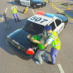 Взлом Police Simulator Job Cop Game  [МОД Бесконечные монеты] - последняя версия apk на Андроид