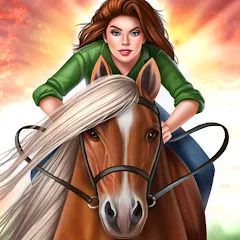 Скачать взлом My Horse Stories  [МОД Много денег] - стабильная версия apk на Андроид