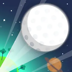 Взломанная Golf Orbit: Oneshot Golf Games  [МОД Бесконечные монеты] - стабильная версия apk на Андроид