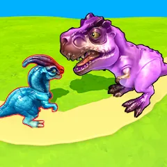 Скачать взломанную Dino Merge (Дино Мердж)  [МОД Все открыто] - полная версия apk на Андроид