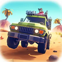 Взломанная Zombie Offroad Safari (Зомби оффроуд сафари)  [МОД Бесконечные деньги] - стабильная версия apk на Андроид