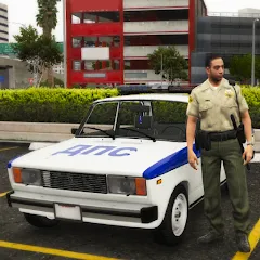 Взлом Police Car Riders: VAZ 2107  [МОД Menu] - последняя версия apk на Андроид