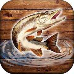 Взломанная Fish rain: sport fishing  [МОД Unlocked] - стабильная версия apk на Андроид