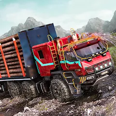 Взломанная Offroad Mud Truck Driving Sim  [МОД Бесконечные деньги] - последняя версия apk на Андроид