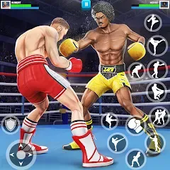 Скачать взлом Punch Boxing Game: Ninja Fight  [МОД Unlimited Money] - полная версия apk на Андроид