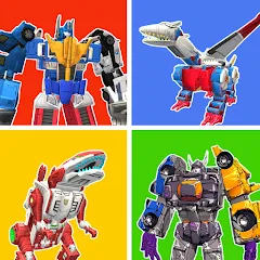 Взлом Superhero Robot Monster Battle  [МОД Много монет] - последняя версия apk на Андроид