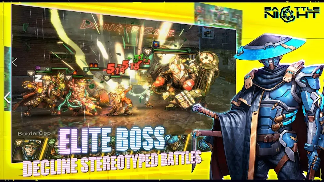 Battle Night: Cyberpunk RPG (Бэтл Найт)  [МОД Unlimited Money] Screenshot 2