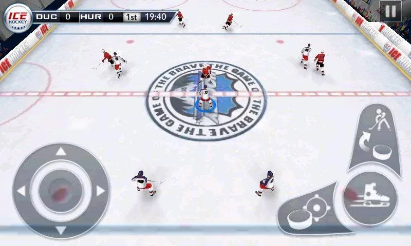 Ice Hockey 3D  [МОД Все открыто] Screenshot 1
