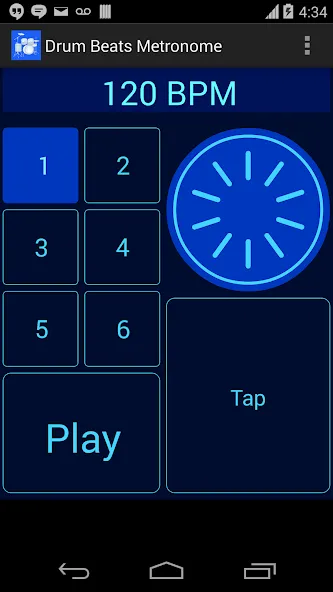 Drum Beats Metronome  [МОД Mega Pack] Screenshot 1