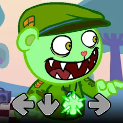 Взломанная Flippy Happy Funkers FNF Mod (Флиппи Хэппи Фанкерс ФНФ Мод)  [МОД Бесконечные деньги] - полная версия apk на Андроид