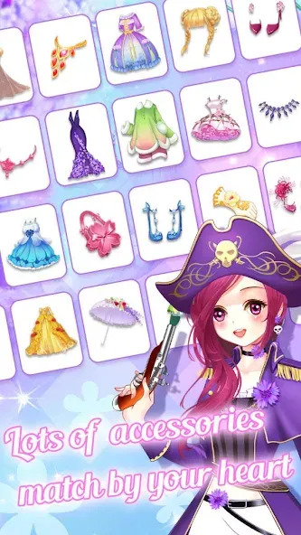 Dream Flower Dressup  [МОД Бесконечные монеты] Screenshot 2