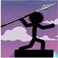 Скачать взлом Spear war with Stickman (Спир вар)  [МОД Бесконечные монеты] - полная версия apk на Андроид