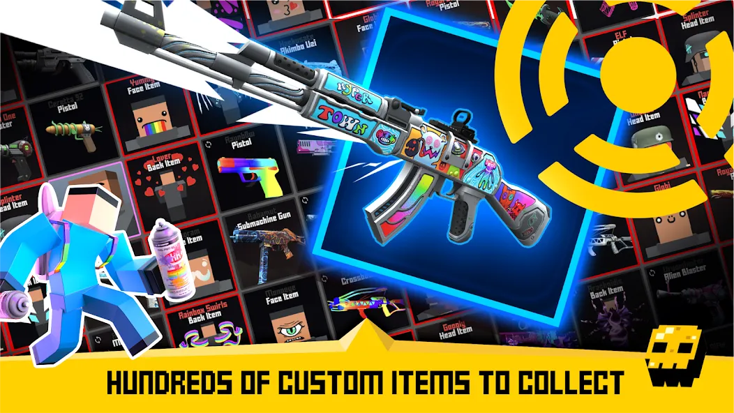 Krunker FRVR - Multiplayer FPS (Крункер ФРВР)  [МОД Меню] Screenshot 4