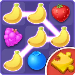 Скачать взлом Jigsaw: Fruit Link Blast (Джигсоу)  [МОД Unlocked] - полная версия apk на Андроид