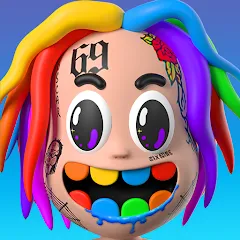 Взломанная 6ix9ine Runner (икс9айн Раннер)  [МОД Бесконечные деньги] - последняя версия apk на Андроид