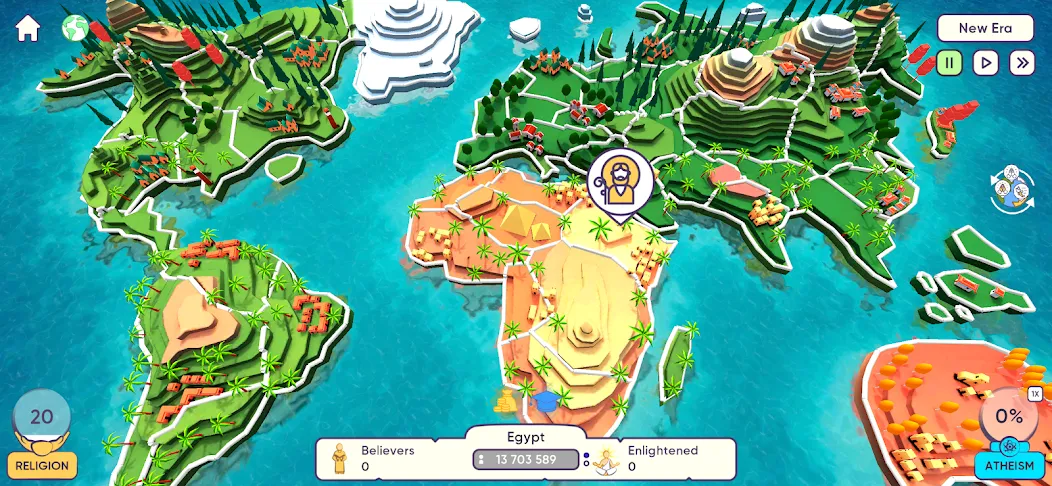 Religion Inc. God Simulator (Релиджн Инк)  [МОД Все открыто] Screenshot 1