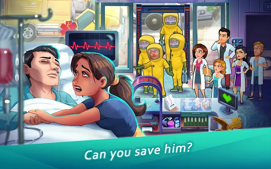 Heart's Medicine - Doctor Game  [МОД Unlimited Money] Screenshot 1