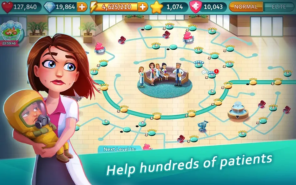 Heart's Medicine - Doctor Game  [МОД Unlimited Money] Screenshot 4