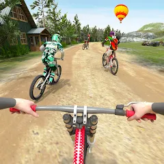Взломанная BMX Rider: Cycle Race Game  [МОД Меню] - стабильная версия apk на Андроид