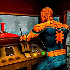 Взломанная Horror Spider : Scary Train  [МОД Menu] - полная версия apk на Андроид