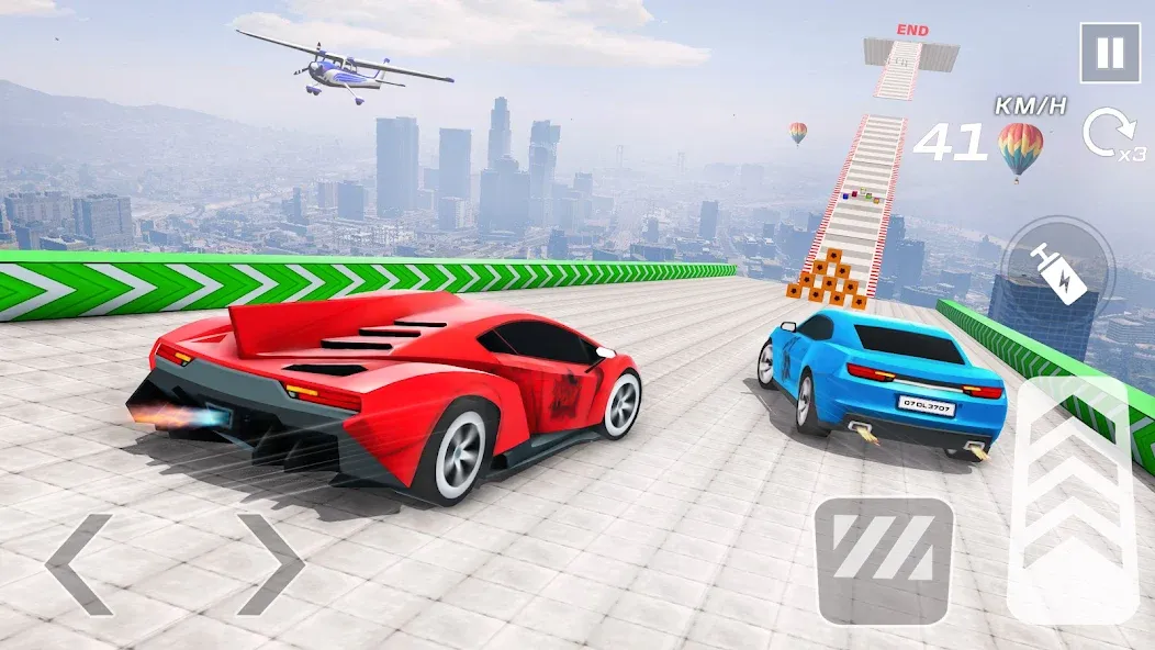 Car Games 3D - GT Car Stunts (ДжиТи Кар Стантс)  [МОД Много монет] Screenshot 1
