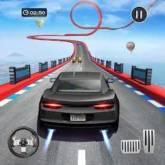 Взломанная Car Games 3D - GT Car Stunts (ДжиТи Кар Стантс)  [МОД Много монет] - стабильная версия apk на Андроид
