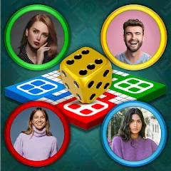 Взлом Multiplayer Dice Ludo Games (Мультиплеер Дайс Лудо Игры)  [МОД Много монет] - последняя версия apk на Андроид