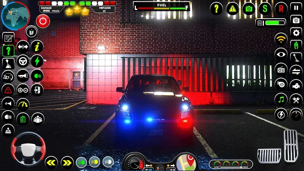 NYPD Police Car Parking Game  [МОД Unlocked] Screenshot 2
