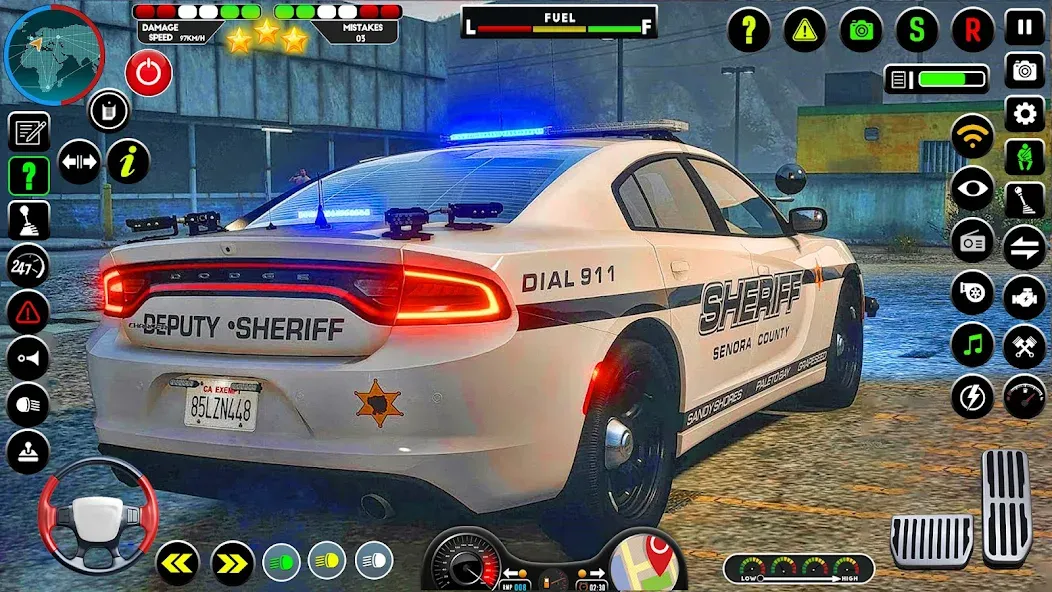 NYPD Police Car Parking Game  [МОД Unlocked] Screenshot 3