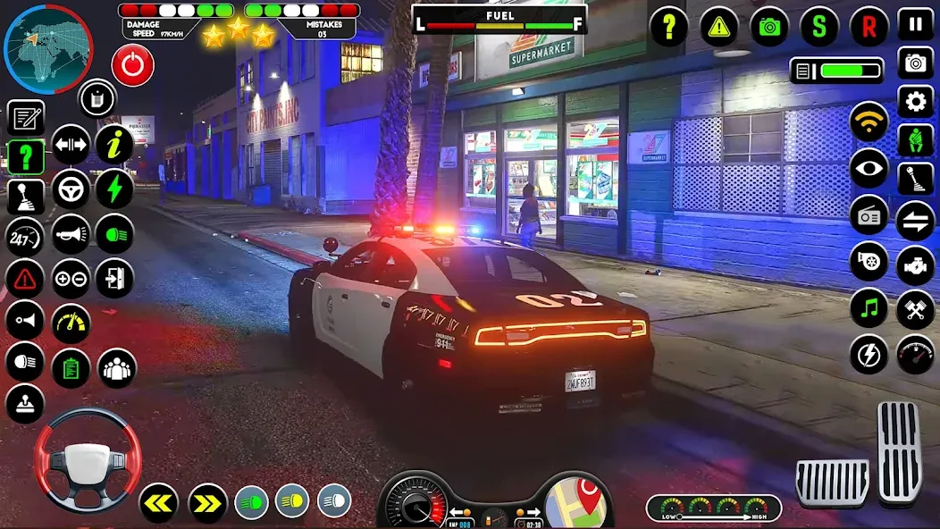NYPD Police Car Parking Game  [МОД Unlocked] Screenshot 4