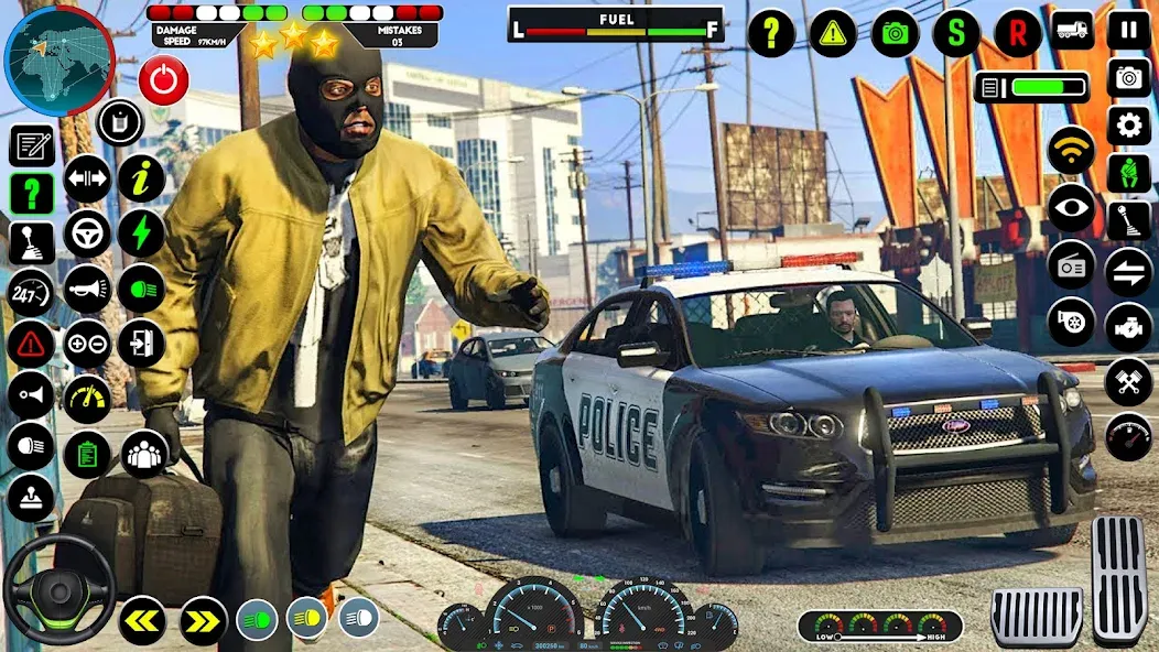 NYPD Police Car Parking Game  [МОД Unlocked] Screenshot 5