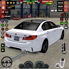 Скачать взломанную Car Driving Game - Car Game 3D (Кар Драивинг Геим)  [МОД Много монет] - стабильная версия apk на Андроид