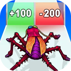 Взломанная Insect Run - Spider Evolution (Инсект Эволюшн Ран)  [МОД Unlocked] - полная версия apk на Андроид