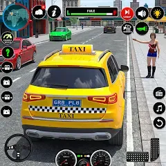 Взломанная Russian Taxi Driving Simulator  [МОД Unlimited Money] - последняя версия apk на Андроид