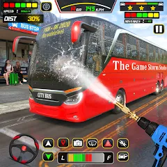 Взлом City Bus Simulator Bus Games (Сити Бас Симулятор Бас Игры)  [МОД Unlimited Money] - последняя версия apk на Андроид