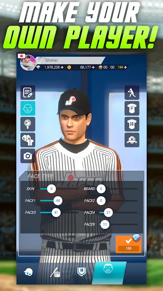 HOB Homerun Battle (Гомерун Баттл)  [МОД Много денег] Screenshot 2