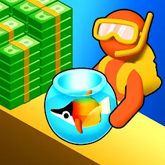 Взломанная Aquarium Land - Fishbowl World (Аквариум Лэнд)  [МОД Unlocked] - полная версия apk на Андроид