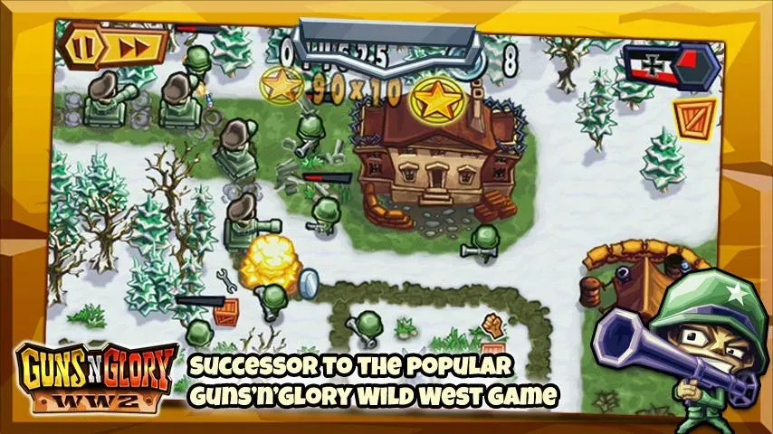 Guns'n'Glory WW2  [МОД Все открыто] Screenshot 1