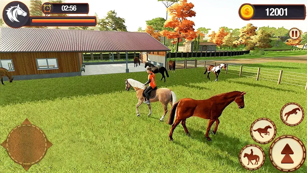 My Horse Herd Care Simulator (Мой симулятор ухода за стадом лошадей)  [МОД Все открыто] Screenshot 1