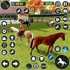 Скачать взлом My Horse Herd Care Simulator (Мой симулятор ухода за стадом лошадей)  [МОД Все открыто] - полная версия apk на Андроид