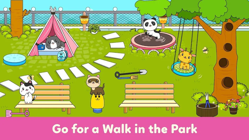 Tizi Town - My Pet Daycare  [МОД Много денег] Screenshot 5