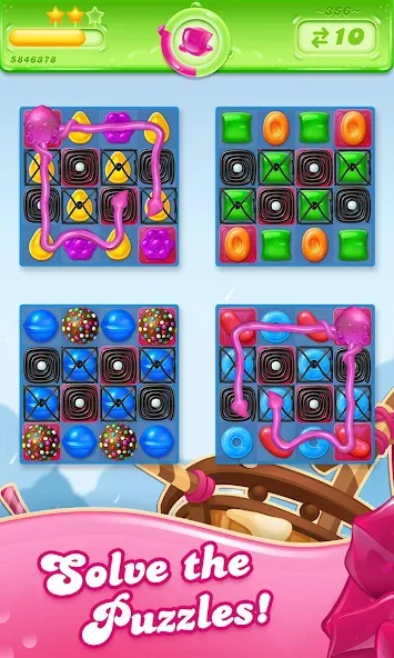 Candy Crush Jelly Saga (Кенди Краш Джелли Сага)  [МОД Mega Pack] Screenshot 4