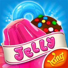 Скачать взлом Candy Crush Jelly Saga (Кенди Краш Джелли Сага)  [МОД Mega Pack] - полная версия apk на Андроид