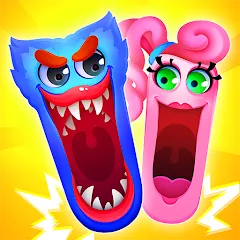 Скачать взломанную Hopping Heads: Scream & Shout (Хоппинг Хедс)  [МОД Mega Pack] - стабильная версия apk на Андроид