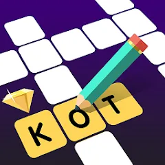 Взломанная Crosses - Easy Crosswords  [МОД Меню] - последняя версия apk на Андроид