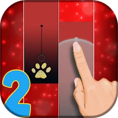 Скачать взлом Piano Noir Ladybug Tiles 2 (Пианино Нуар Картинки С кожанкой Жук 2)  [МОД Unlimited Money] - полная версия apk на Андроид