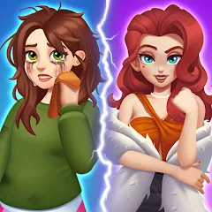 Скачать взломанную Makeover Blast: Dressup Salon (Мейковер Бласт)  [МОД Unlocked] - полная версия apk на Андроид