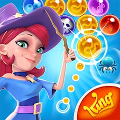 Взлом Bubble Witch 2 Saga (Бабл Витч 2 Сага)  [МОД Бесконечные монеты] - последняя версия apk на Андроид