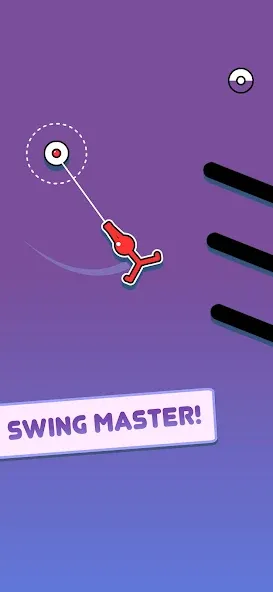 Stickman Hook  [МОД Бесконечные деньги] Screenshot 3