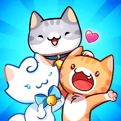 Скачать взломанную Cat Game - The Cats Collector!  [МОД Много денег] - полная версия apk на Андроид